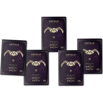 Set 5 Caiet Herlitz, A4, 80 file 70g/mp, dictando, colturi rotunjite, motiv The Magic of Untold Set 5 Caiet Herlitz, A4, 80 file 70g/mp, dictando, colturi rotunjite, motiv The Magic of Untold