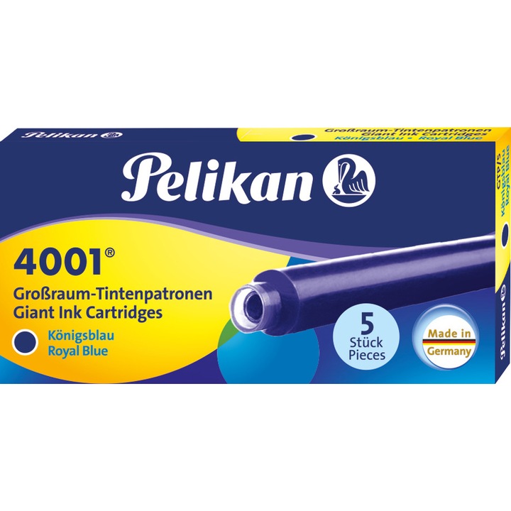 Set 5, Patroane Pelikan, Mari, Albastre