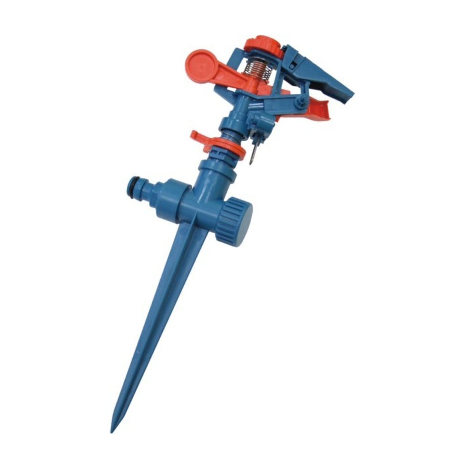 Aspersor pulsator Greenmill GB50S, albastru-rosu