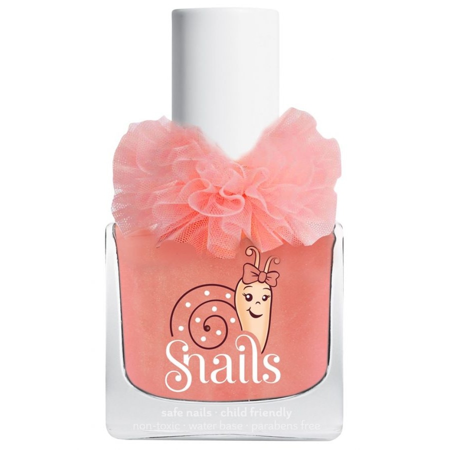 Lac de unghii pentru copii, SNAILS, Corai, 10.5 ml