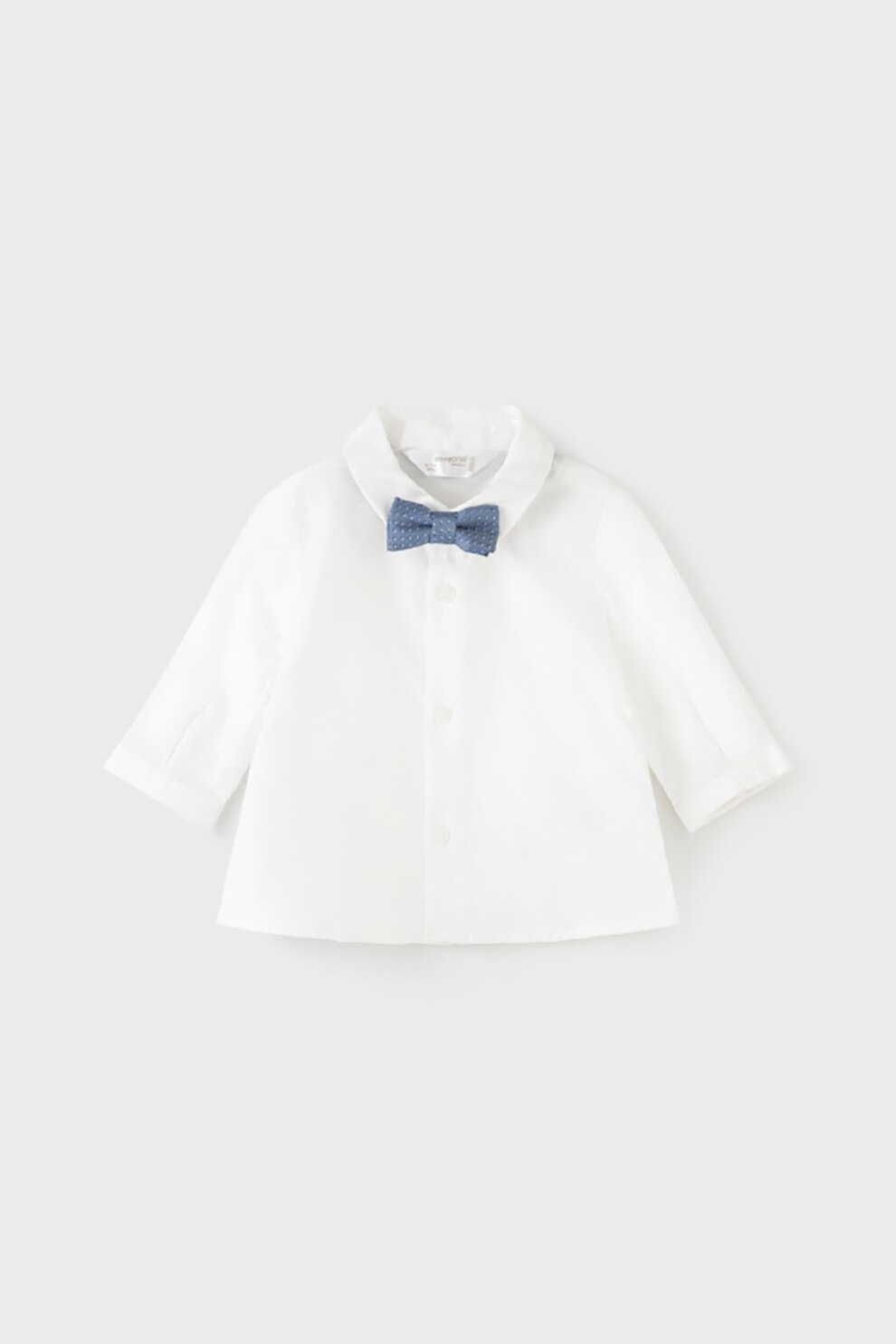 Mayoral, Set de camasa cu papion - 2 piese, Alb