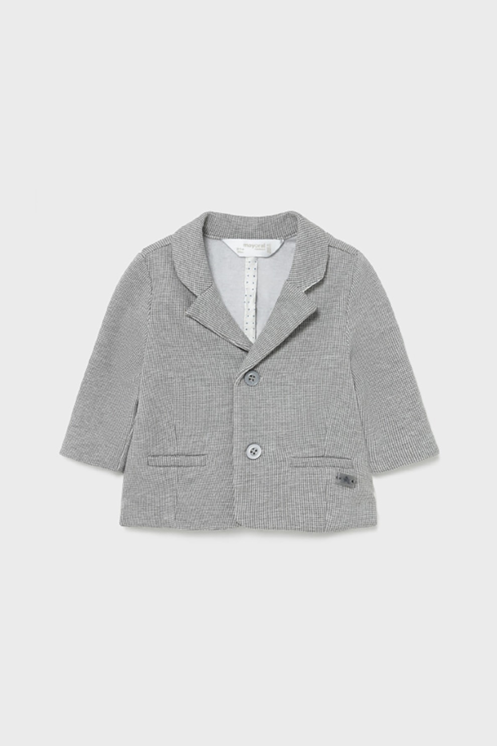 Mayoral, Sacou cu maneci lungi si nasturi, Gri melange