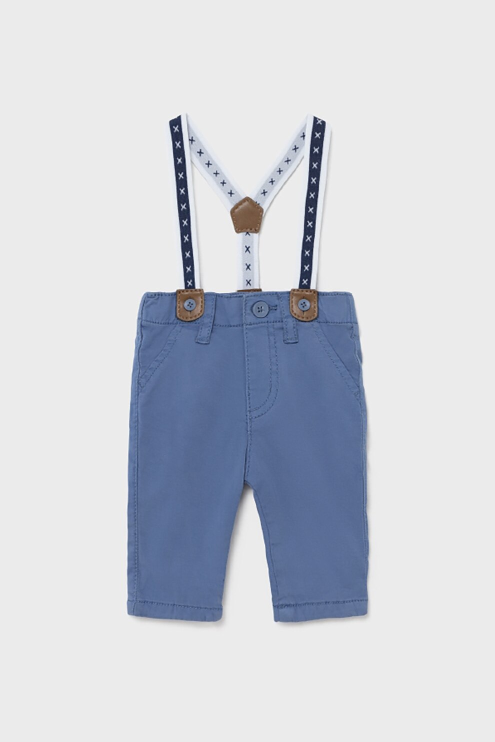 Mayoral, Pantaloni cu bretele detasabile, Albastru inchis