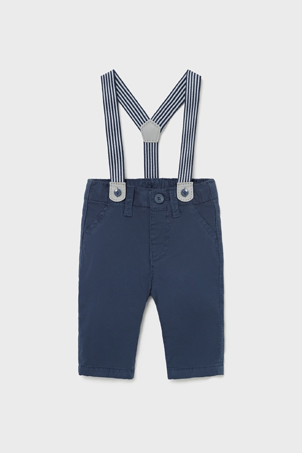 Mayoral, Pantaloni cu bretele detasabile, Bleumarin