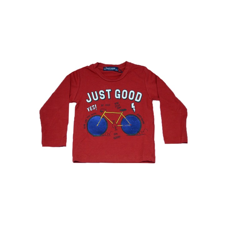 Bluza cu maneca lunga pentru baieti Happy House HB-2330-1-92, Multicolor 22791