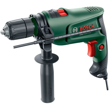 Masina de gaurit si insurubat (bormasina) Bosch EasyImpact 600, 600 W, 3000 RPM, 45.000 percutii/min, 15 Nm, 25 mm diametru maxim gaurire, limitator reglare adancime, maner suplimentar, valiza profesionala Masina de gaurit si insurubat (bormasina) Bosch EasyImpact 600, 600 W, 3000 RPM, 45.000 percutii/min, 15 Nm, 25 mm diametru maxim gaurire, limitator reglare adancime, maner suplimentar, valiza profesionala