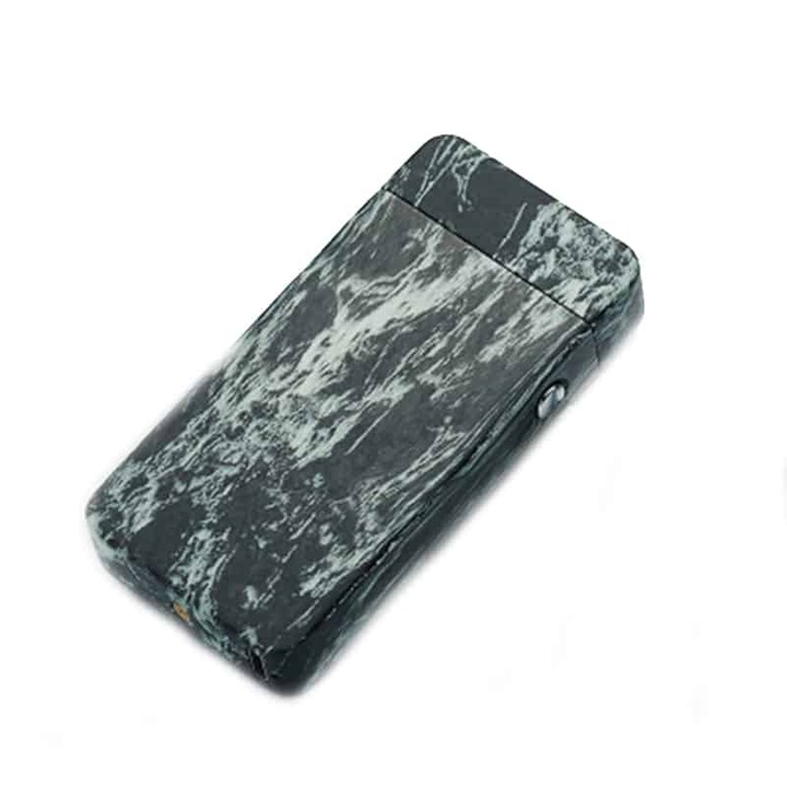 Електрическа запалка Edman Marble с USB зареждане, черна
