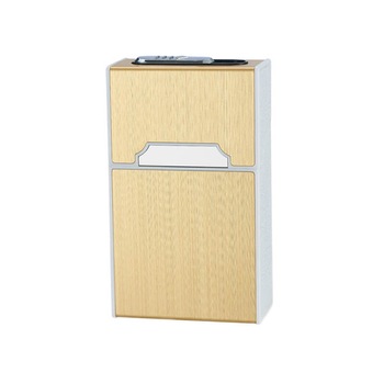 Bricheta Edman cu carcasa pachet tigari, incarcare USB, Auriu Bricheta Edman cu carcasa pachet tigari, incarcare USB, Auriu