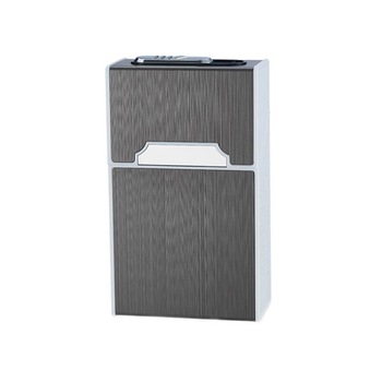 Bricheta Edman cu carcasa pachet tigari, incarcare USB, Negru Bricheta Edman cu carcasa pachet tigari, incarcare USB, Negru