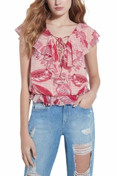 Bluza Dama cu body, Guess-P5i4, Multicolor, L Bluza Dama cu body, Guess-P5i4, Multicolor, L