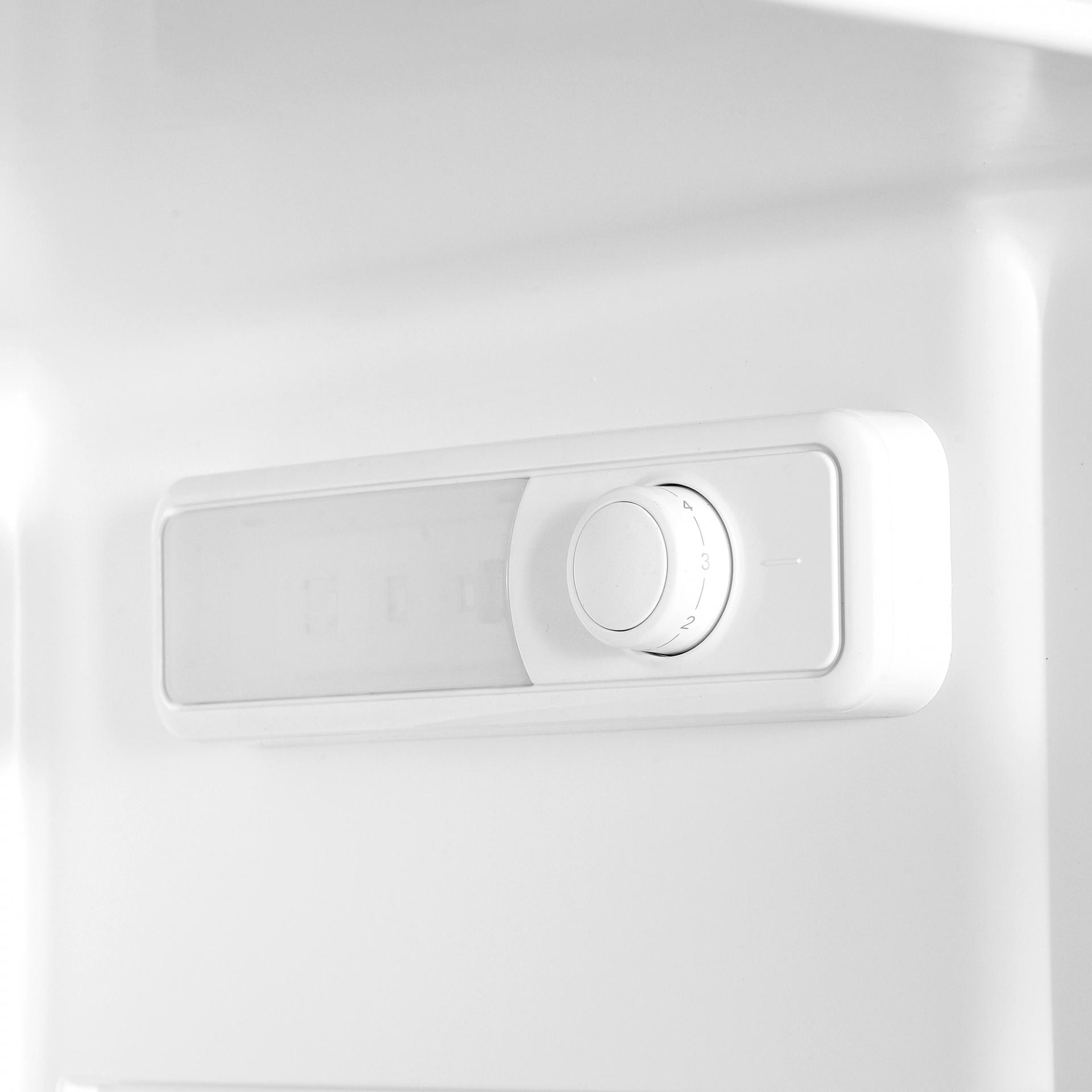 Frigider cu doua usi Samus SW344E, 248 L, Clasa energetica E, Termostat reglabil, 4 rafturi sticla, H 165 cm, Alb