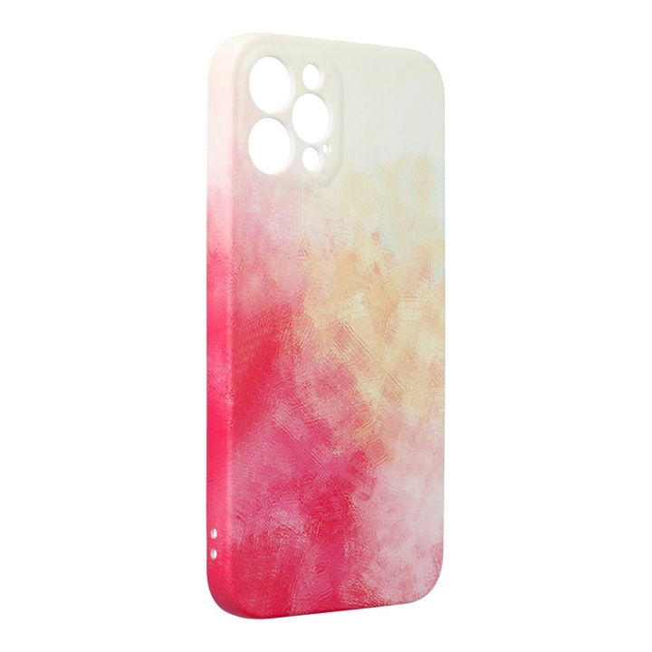 Telefontok iPhone 12 Pro - Forcell Pop mintás szilikon tok, design 3