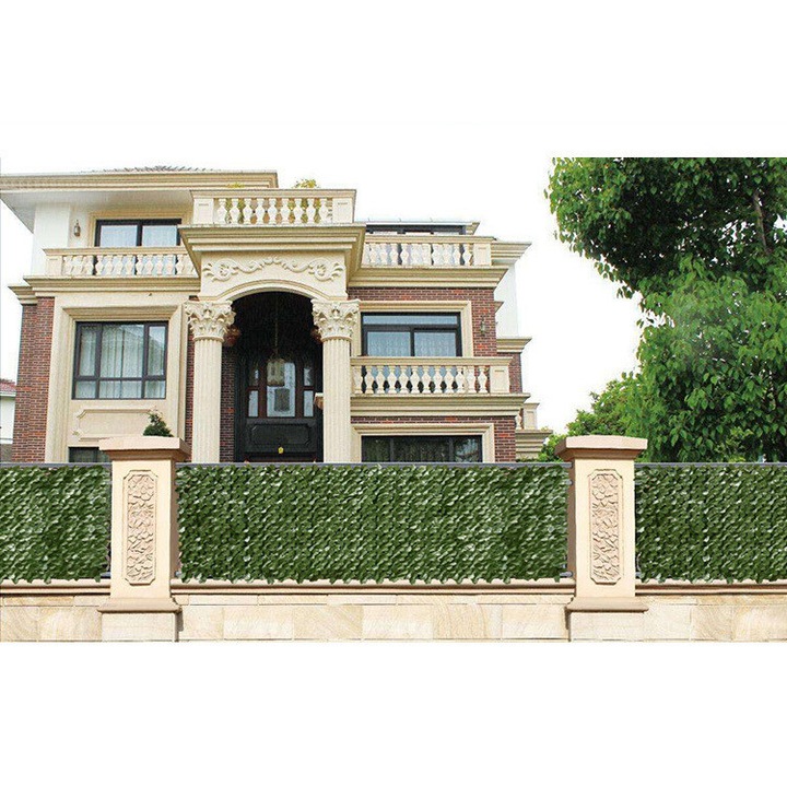 Gard Panou, decor Frunze, Artificial, 100x300 cm