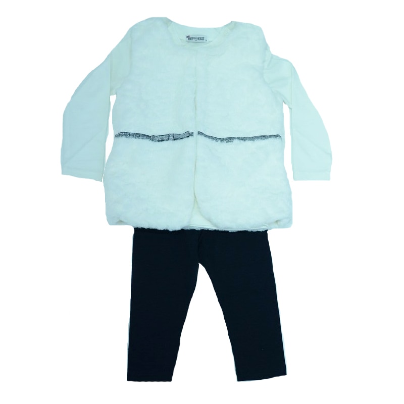 Compleu 3 piese pentru copii Happy House HH190A, Multicolor 92 CM Standard