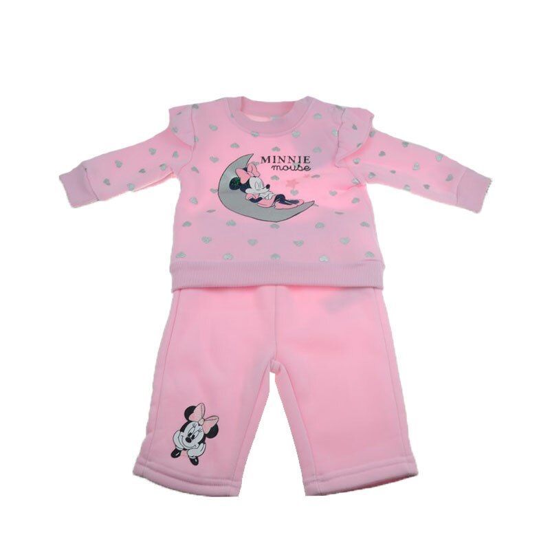 Compleu 2 piese pentru fete E Plus M TF08-68-cm, Roz 68 CM