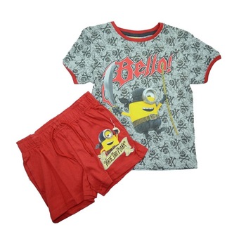 Compleu 2 piese vara baieti Sun City Minions EP1030R-104, Multicolor 5522 Compleu 2 piese vara baieti Sun City Minions EP1030R-104, Multicolor 5522