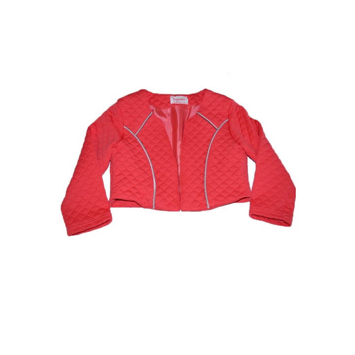 Bolero elegant pentru fete Mariatex MRX MRX 2-158-cm, Rosu 1437