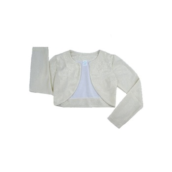 Bolero elegant pentru fete ZIBI MDZB1-A2, Auriu 128 cm Bolero elegant pentru fete ZIBI MDZB1-A2, Auriu 128 cm