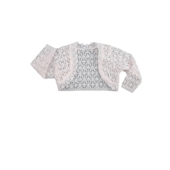 Bolero maneca lunga pentru fete SZAFA BFN-R2, Roz 27844 Bolero maneca lunga pentru fete SZAFA BFN-R2, Roz 27844