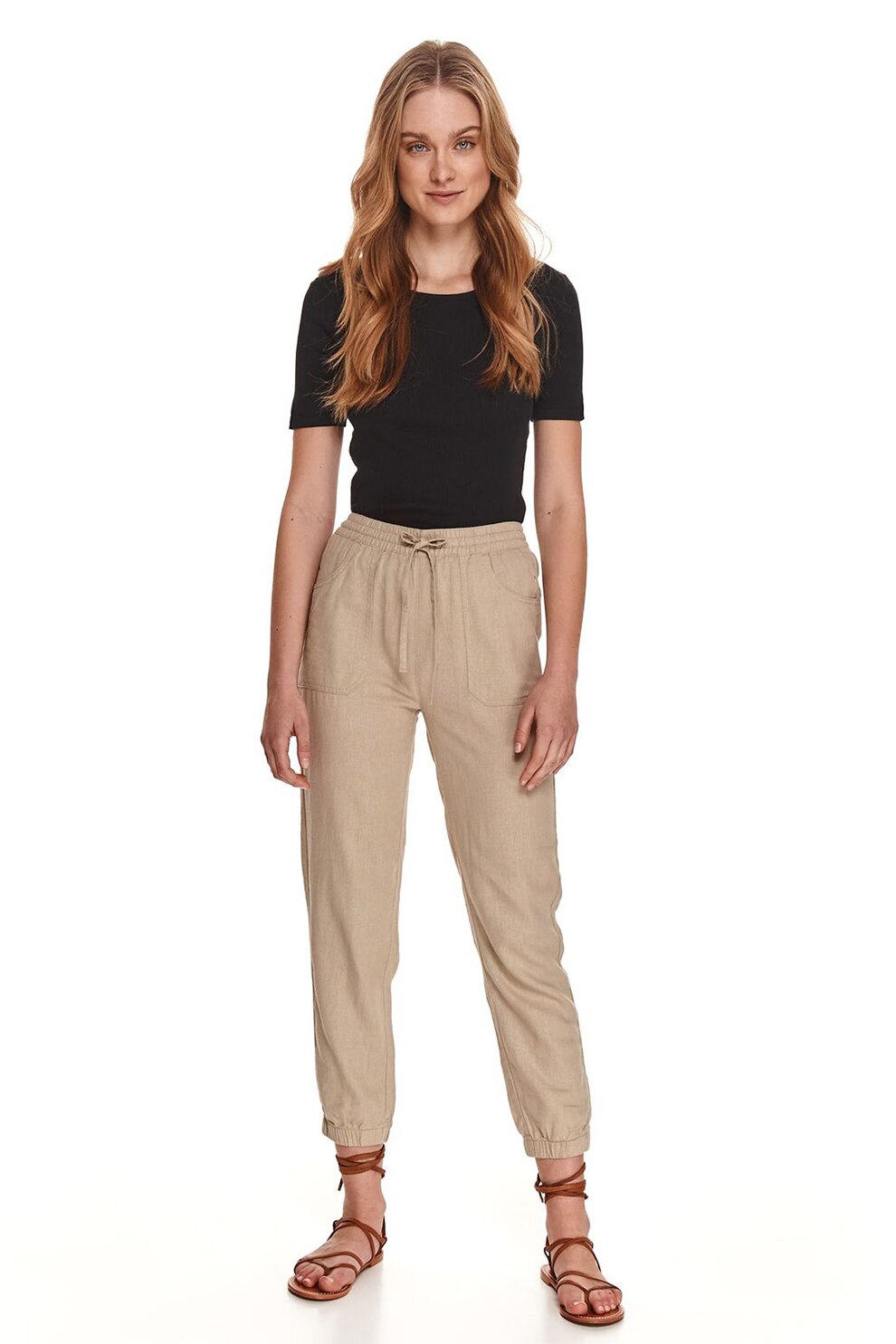 Top Secret,Tricou cu decupaj pe partea din spate, Negru