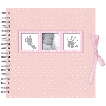 Album foto Erik cu spirala, 10 x 15 cm, cu 50 de pagini pentru 100 de fotografii, roz Album foto Erik cu spirala, 10 x 15 cm, cu 50 de pagini pentru 100 de fotografii, roz