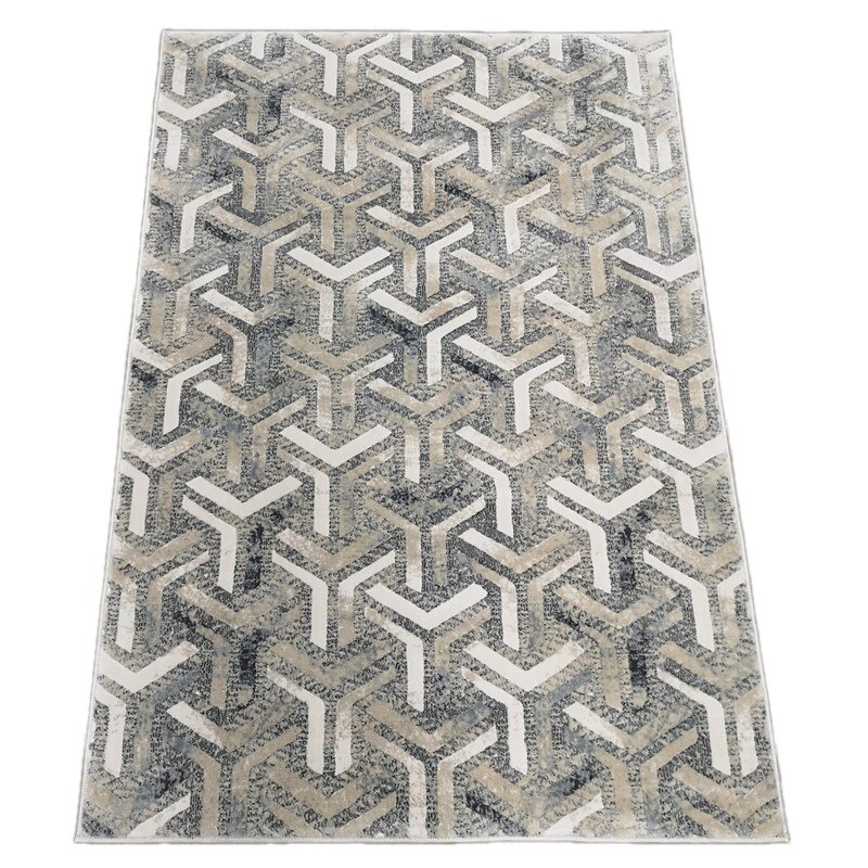 Covor NEWBURY 120 x 170 Crem/Gri Deschis 33182A
