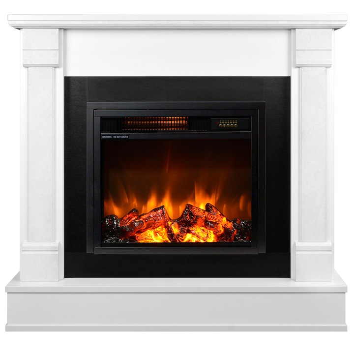 Semineu electric, Masomi, Diplomat 23 & Bahus-17' 1600 W, Supermat alb, 97*88*27 cm