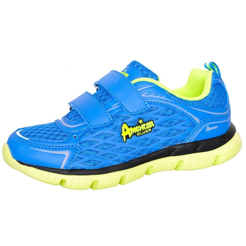 Pantofi sport pentru baieti American Club 118/14-33508-36-eu, Albastru 36 EU