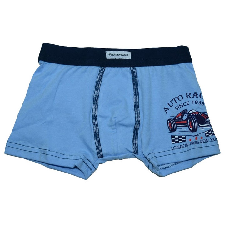 Boxer fiuknak Marcinkovski, kek, Kék, 128 CM