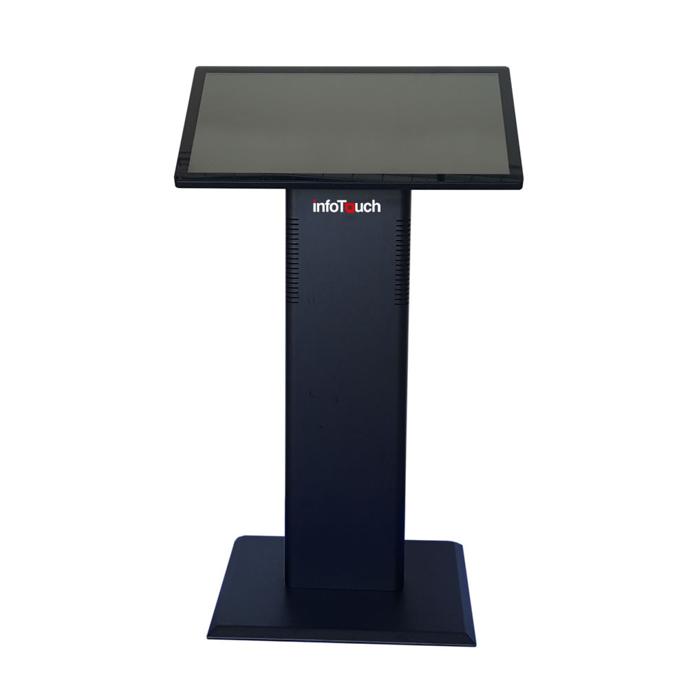 Terminal infochiosc Infotouch mini 27, full HD, PCAP multitouch, I3, 8Gb, SSD120, Win10IoT, negru