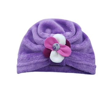 Turban pentru fete Mic Pitic T11, Mov 24099 Turban pentru fete Mic Pitic T11, Mov 24099