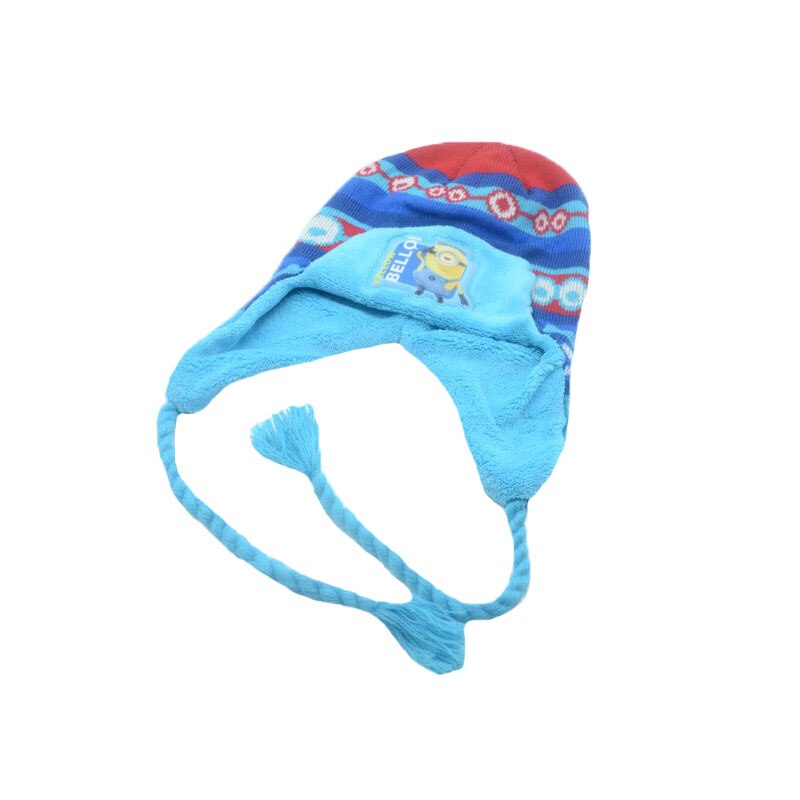 Caciula de iarna baieti Setino Minions 770-865A, Albastru 54