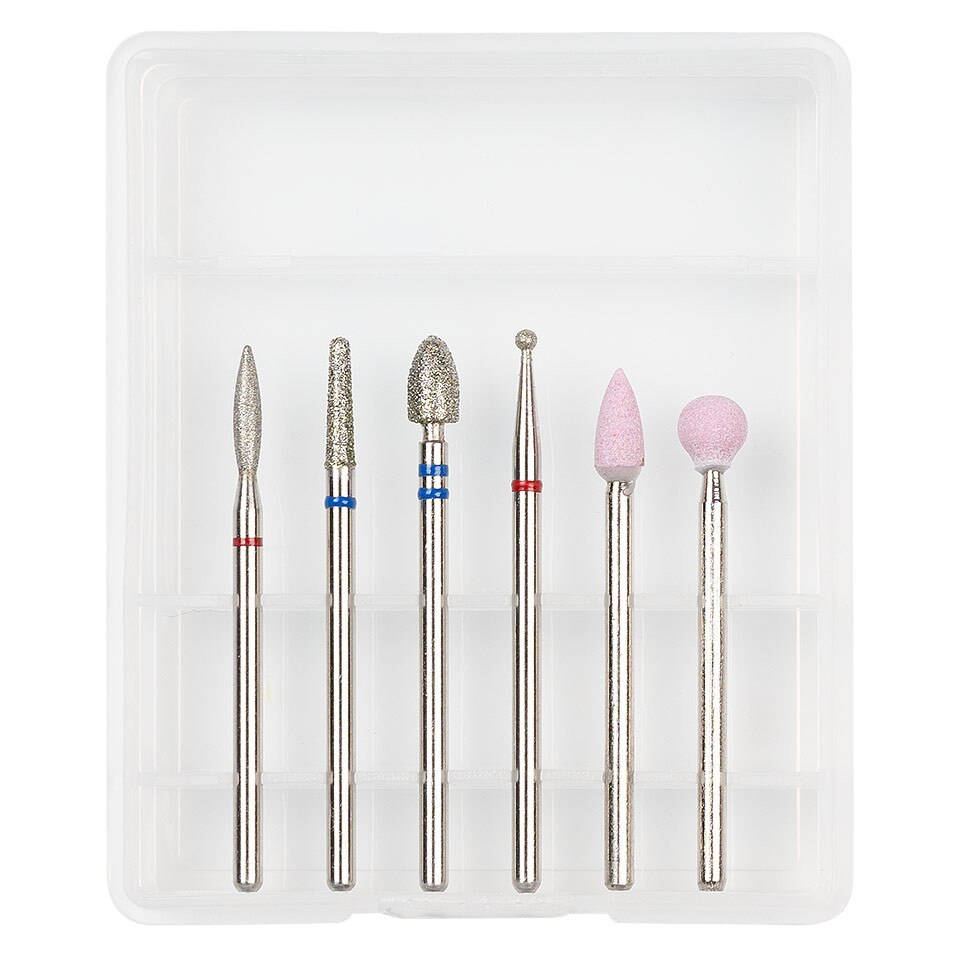 Set 6 buc capete Freza Unghii LUXORISE pentru Freza Unghii #11