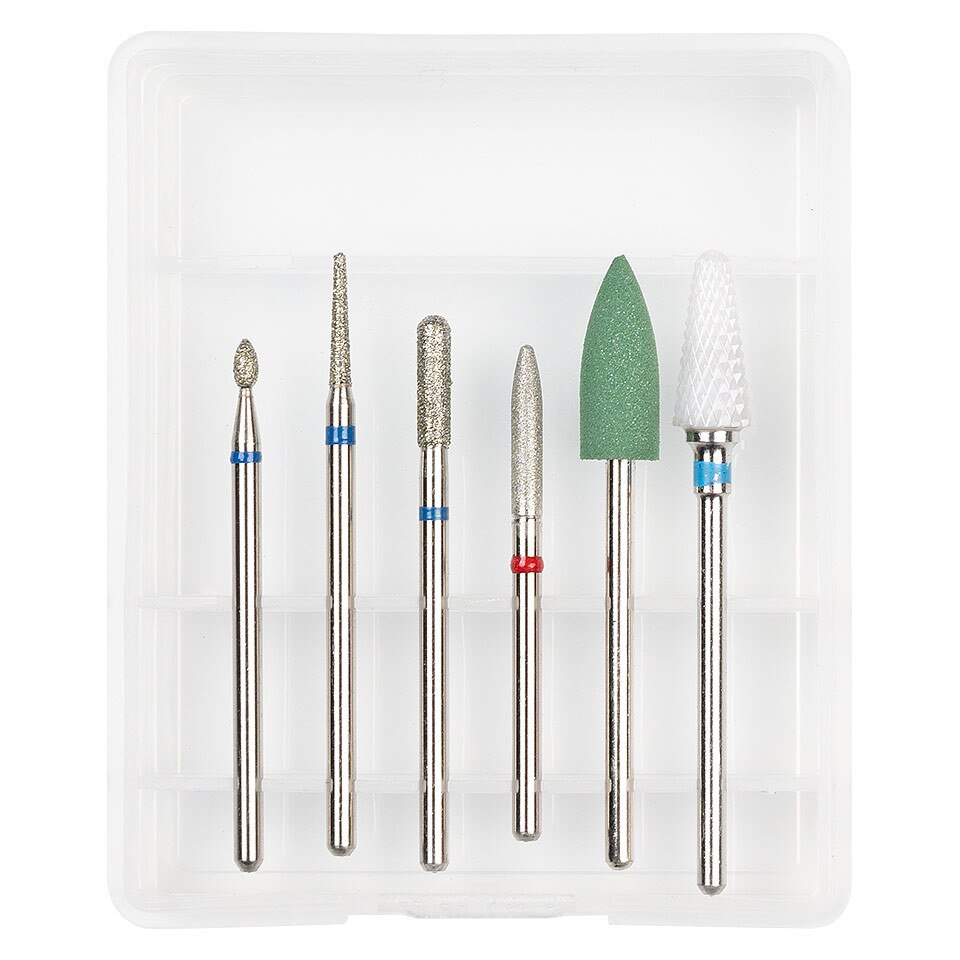 Set 6 buc Capete Freza Unghii LUXORISE pentru Freza Unghii #07