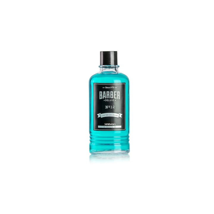 Одеколон Marmara Barber Deluxe, № 12, Стъклена бутилка, 70 градуса, 400мл.