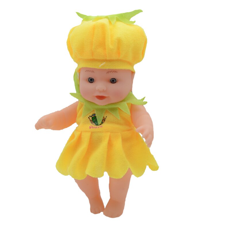 Papusa pentru fete 20 cm Midex HL6820-2, Galben