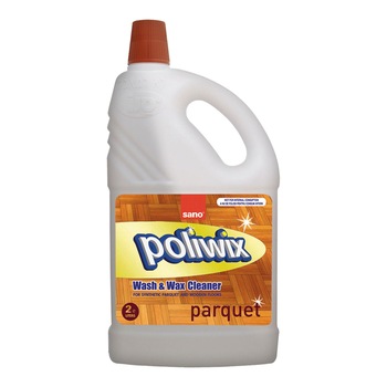 Solutie curatat parchet, Poliwix, Sano, 2L Solutie curatat parchet, Poliwix, Sano, 2L