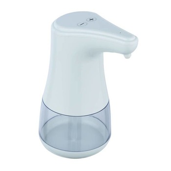 Dispenser sapun lichid si dezinfectant cu senzor infrarosu DIALA, Alb, 360 ml, Wenko Dispenser sapun lichid si dezinfectant cu senzor infrarosu DIALA, Alb, 360 ml, Wenko