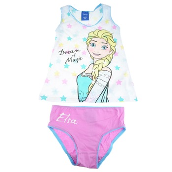 Set maiou si chilot pentru fete E Plus M Frozen SCMF-01-104-cm, Multicolor 29385 Set maiou si chilot pentru fete E Plus M Frozen SCMF-01-104-cm, Multicolor 29385
