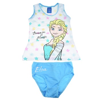 Set maiou si chilot pentru fete E Plus M Frozen SCMF-02-110-cm, Multicolor 29391 Set maiou si chilot pentru fete E Plus M Frozen SCMF-02-110-cm, Multicolor 29391