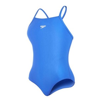 Costum de baie pentru fete Speedo Solid Rippleback albastru, 28 Costum de baie pentru fete Speedo Solid Rippleback albastru, 28