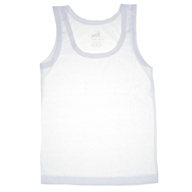 Maiou pentru copii Pifou 122MMA1-104-cm, Alb 104 CM