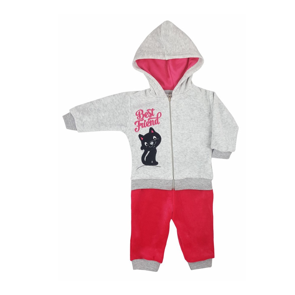 Compleu 2 piese bebelusi Best Friend Koala 05-647-RO, Rosu 86 cm