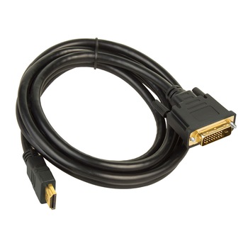 Cablu DVI-HDMI v1.4, 2 m, Maclean MCTV-717, negru Cablu DVI-HDMI v1.4, 2 m, Maclean MCTV-717, negru