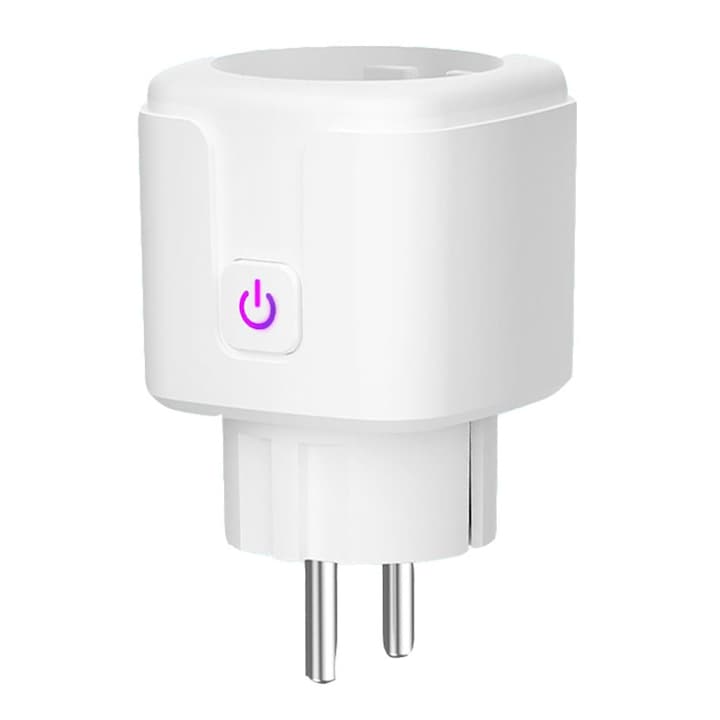 Priza inteligenta 16A Tuya,NUODWELL,16 A compatibila Alexa si Google Assistant