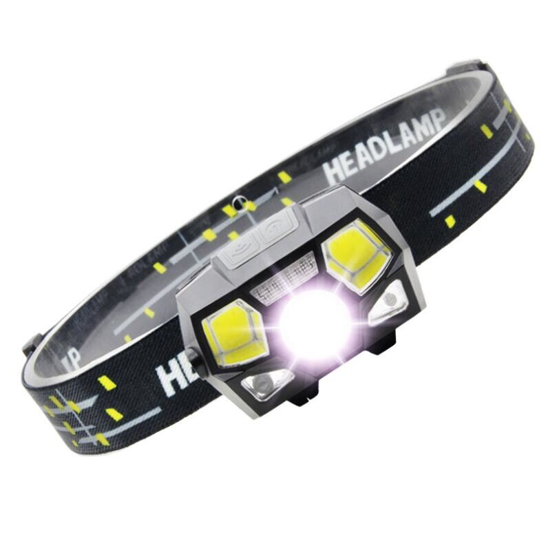 Lanterna Frontala NUODWELL,800 Lumeni, Impermeabila,100 Metri, Negru