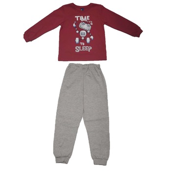 Pijama pentru baieti GT GT-5752VI-104, Visiniu 104 CM Pijama pentru baieti GT GT-5752VI-104, Visiniu 104 CM