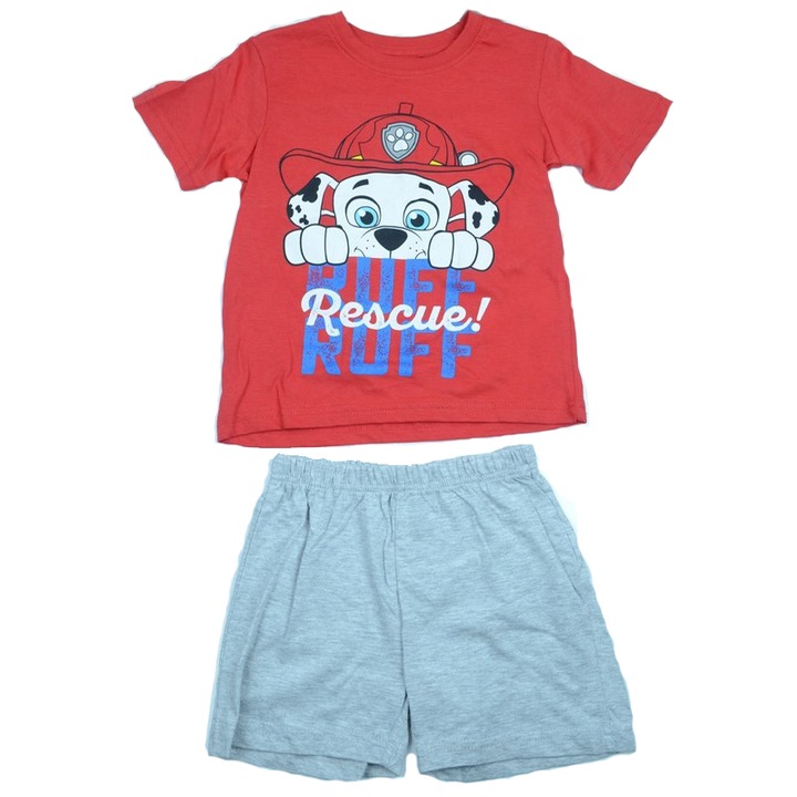 Pijama de vara pentru baieti Sun City Paw Patrol SE2063RO-116, Multicolor 18303