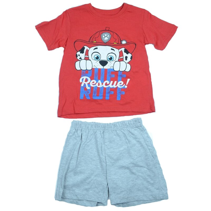 Pijama de vara pentru baieti Sun City Paw Patrol SE2063RO, Multicolor 18303