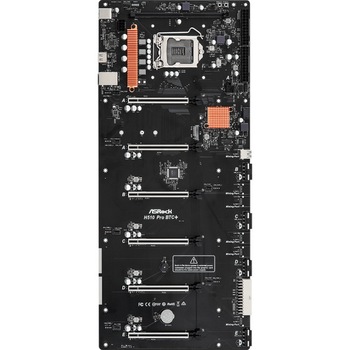 Placa de baza ASRock H510 Pro BTC+, LGA1200, 6 PCIe 3.0 x16, 1 Mining Port Placa de baza ASRock H510 Pro BTC+, LGA1200, 6 PCIe 3.0 x16, 1 Mining Port